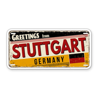 Greetings from Stuttgart Germany Sticker