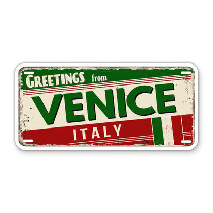 Greetings from Venice Italy Sticker
