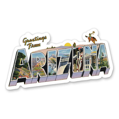 Greetings from Arizona Sticker