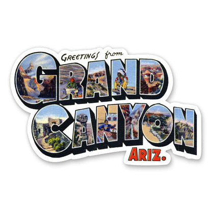 Greetings from Grand Canyon Sticker
