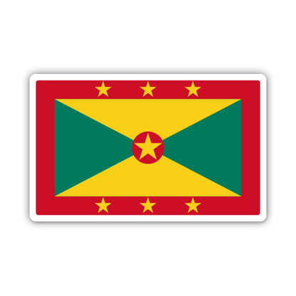 Grenada Flag Sticker
