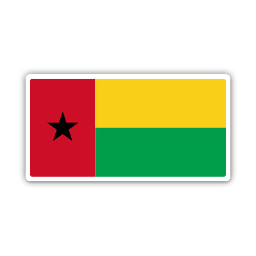 Guinea-Bissau Flag Sticker