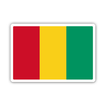 Guinea Flag Sticker