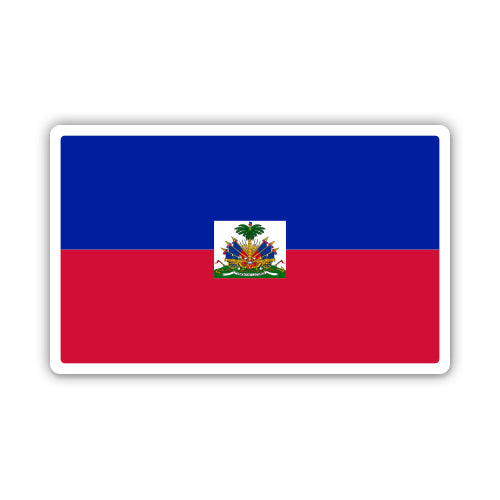 Haiti Flag Sticker