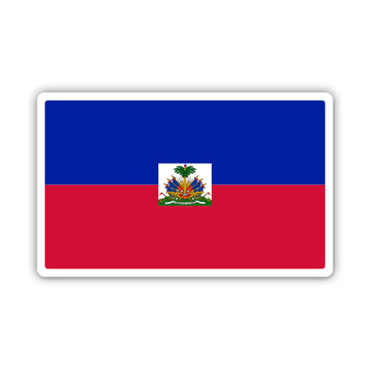 Haiti Flag Sticker