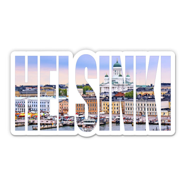 Helsinki Finland Sticker