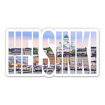 Helsinki Finland Sticker