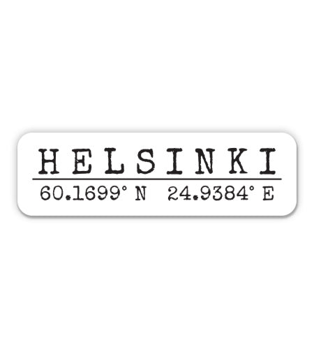 Helsinki Finland Sticker