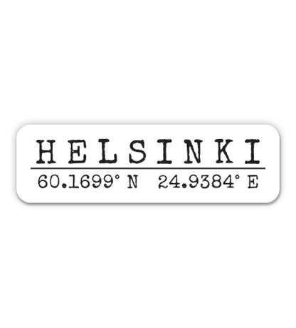 Helsinki Finland Sticker