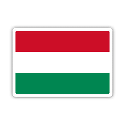 Hungary Flag Sticker