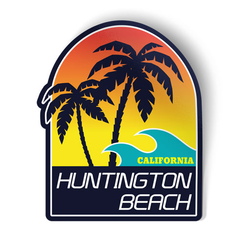 Huntington Beach California Sticker