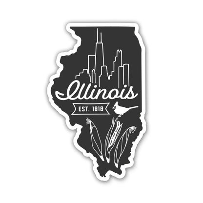 Illinois Sticker