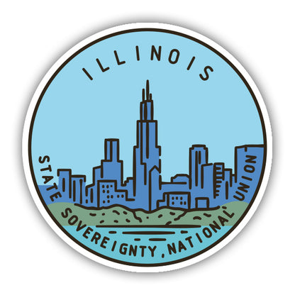 Illinois Sticker