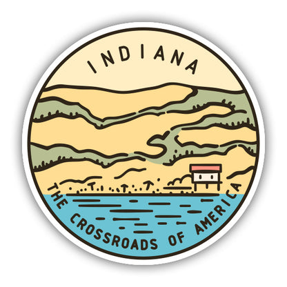 Indiana Sticker