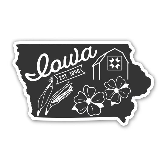 Iowa Sticker
