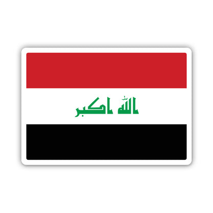Iraq Flag Sticker