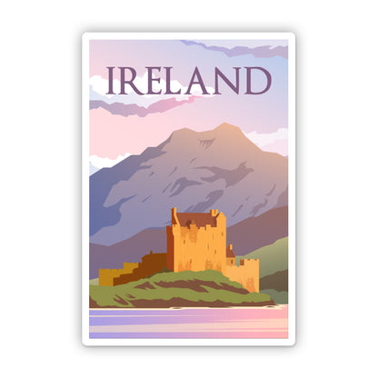 Ireland Travel Sticker