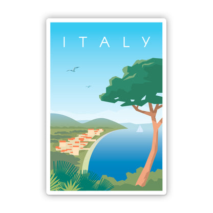 Italy Travel Sticker