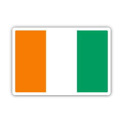Ivory Coast Flag Sticker