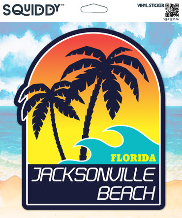 Jacksonville Beach Florida Sticker
