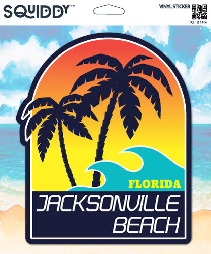 Jacksonville Beach Florida Sticker
