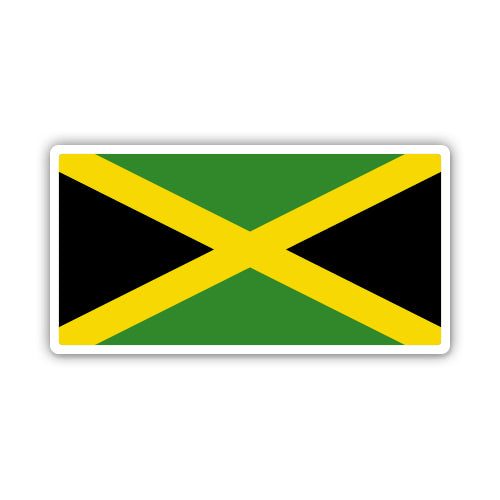 Jamaica Flag Sticker