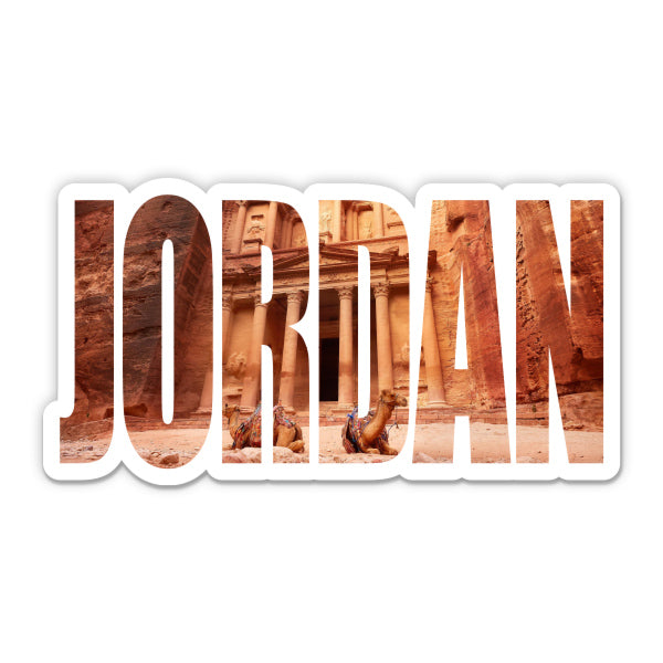 Jordan Petra Sticker