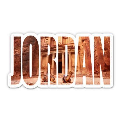 Jordan Petra Sticker
