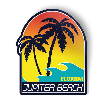 Jupiter Beach Florida Sticker