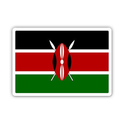 Kenya Flag Sticker