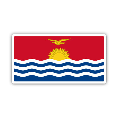 Kiribati Flag Sticker