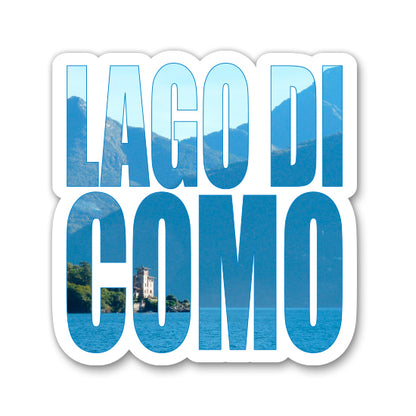 Lago di Como Lake Como Italy Sticker