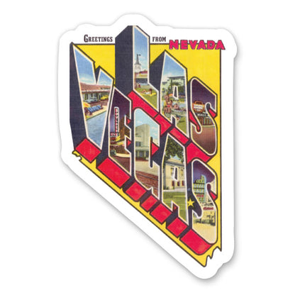Greetings from Las Vegas Sticker