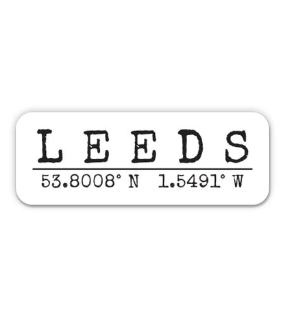 Leeds United Kingdom Sticker