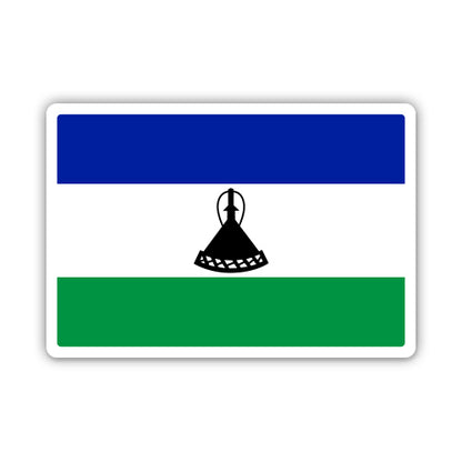 Lesotho Flag Sticker