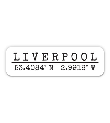 Liverpool United Kingdom Sticker