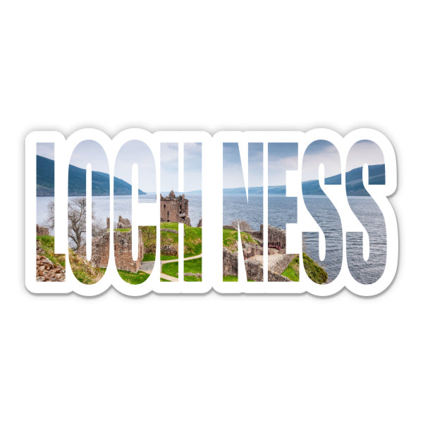 Loch Ness Scotland Sticker