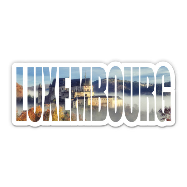 Luxembourg Sticker