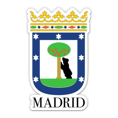Madrid Spain Sticker
