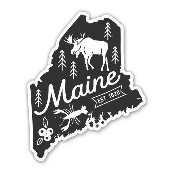 Maine Sticker