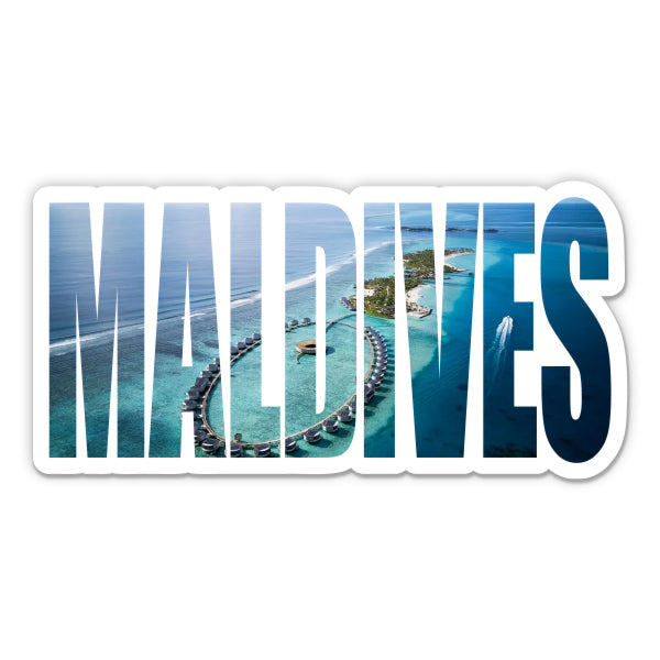 Maldives Sticker