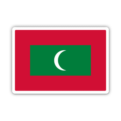 Maldives Flag Sticker