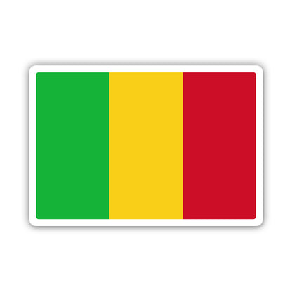 Mali Flag Sticker