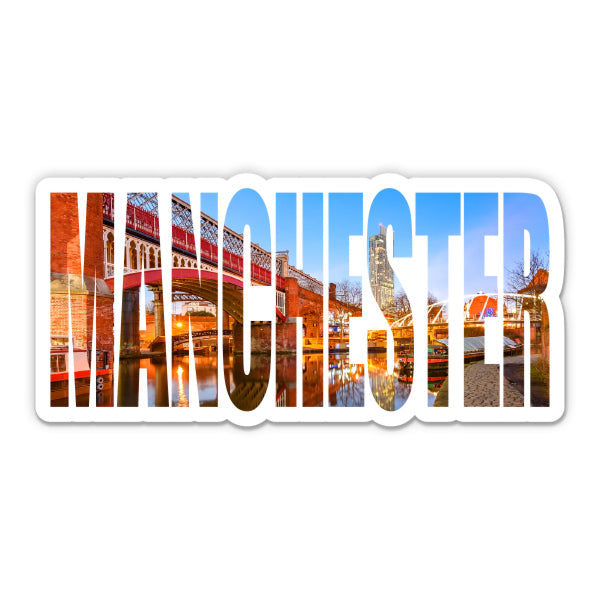 Manchester England Sticker