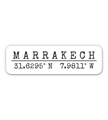 Marrakech Morocco Sticker