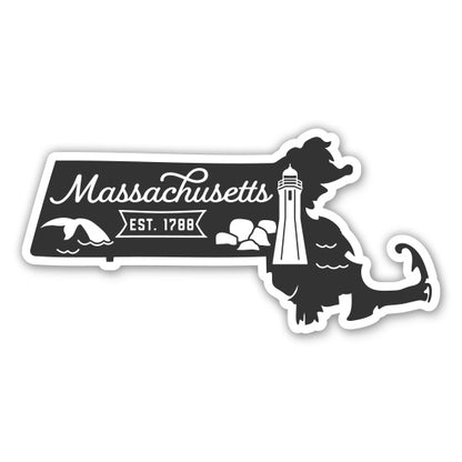 Massachusetts Sticker