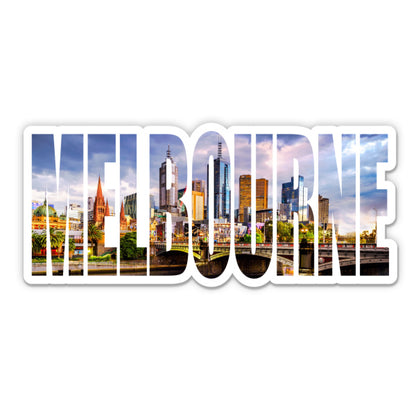 Melbourne Australia Sticker