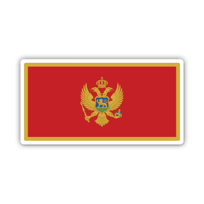 Montenegro Flag Sticker