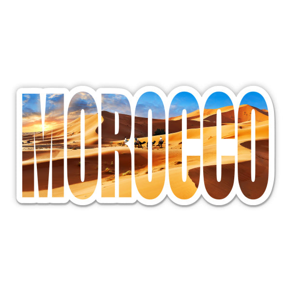 Morocco Sticker