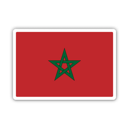 Morocco Flag Sticker